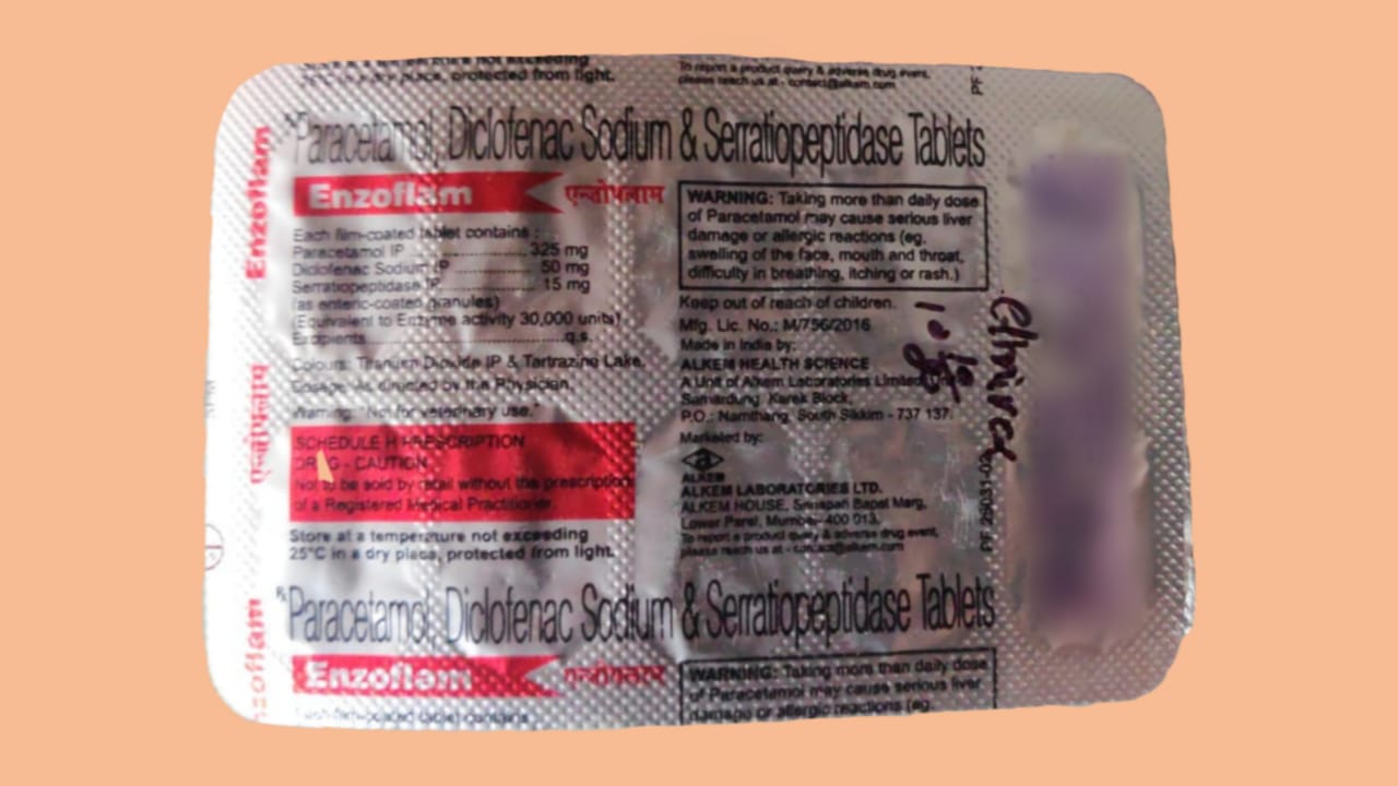 Enzoflam Tablet in Hindi: उपयोग, दुष्प्रभाव, सावधानियां - PharmBaba
