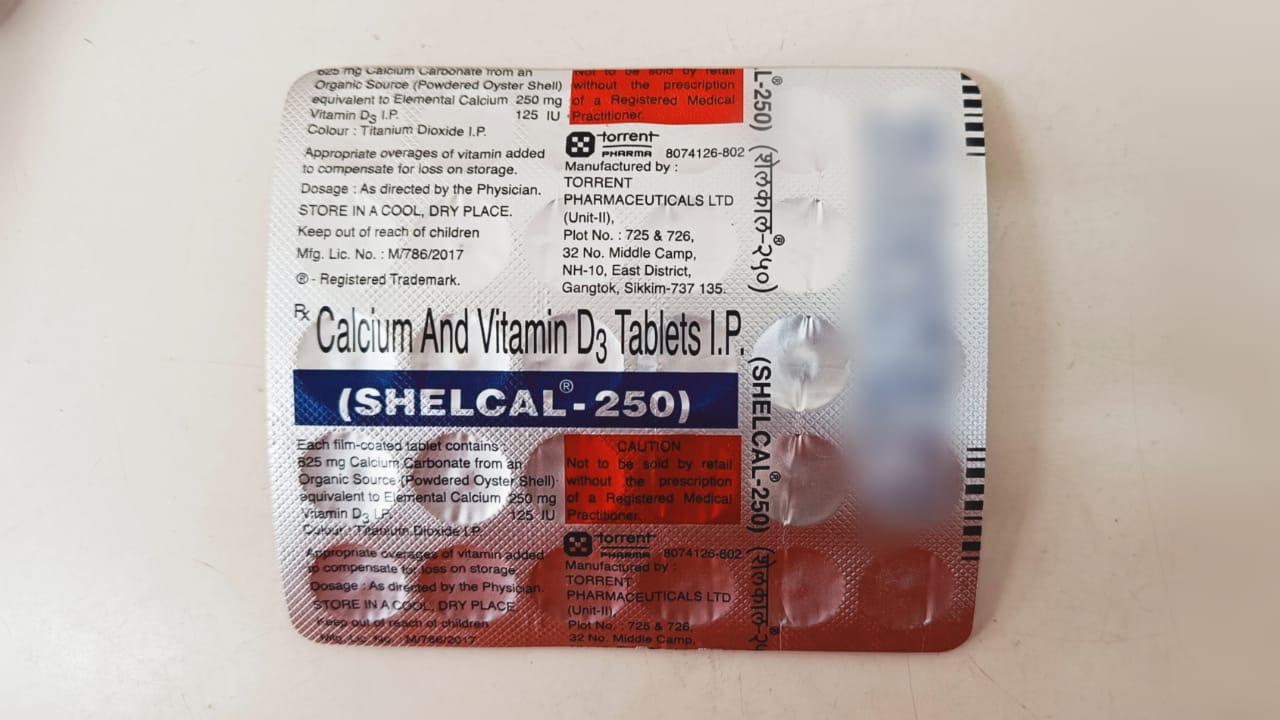 Shelcal 250 Tablet