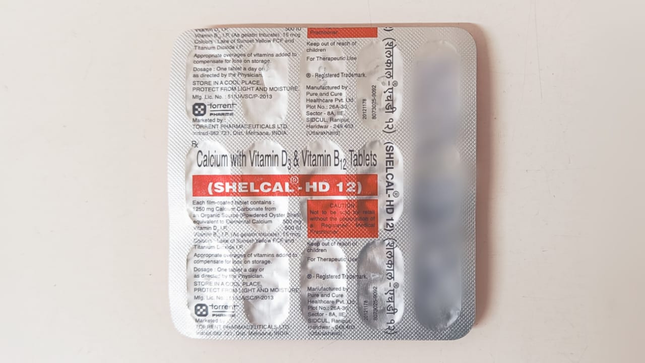 Shelcal-HD 12 Tablet